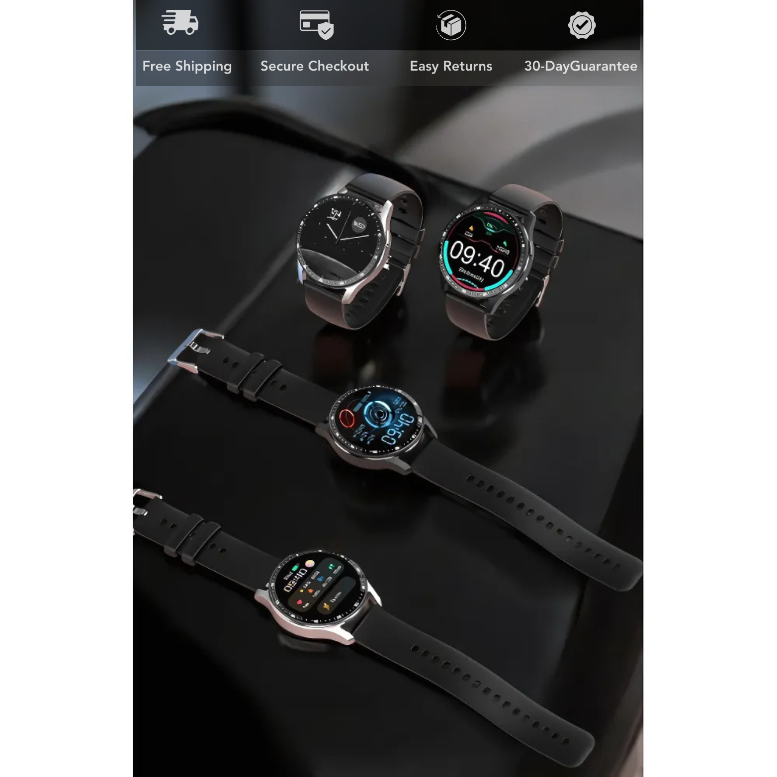 X7 Smartwatch TWS Earbuds Charging Dock Close Up – The Crew