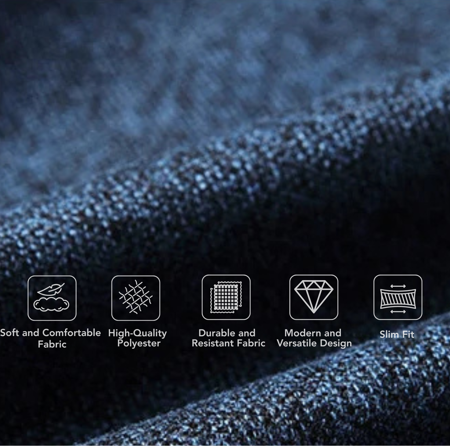 Men blazer premium fabric texture close up – The Crew