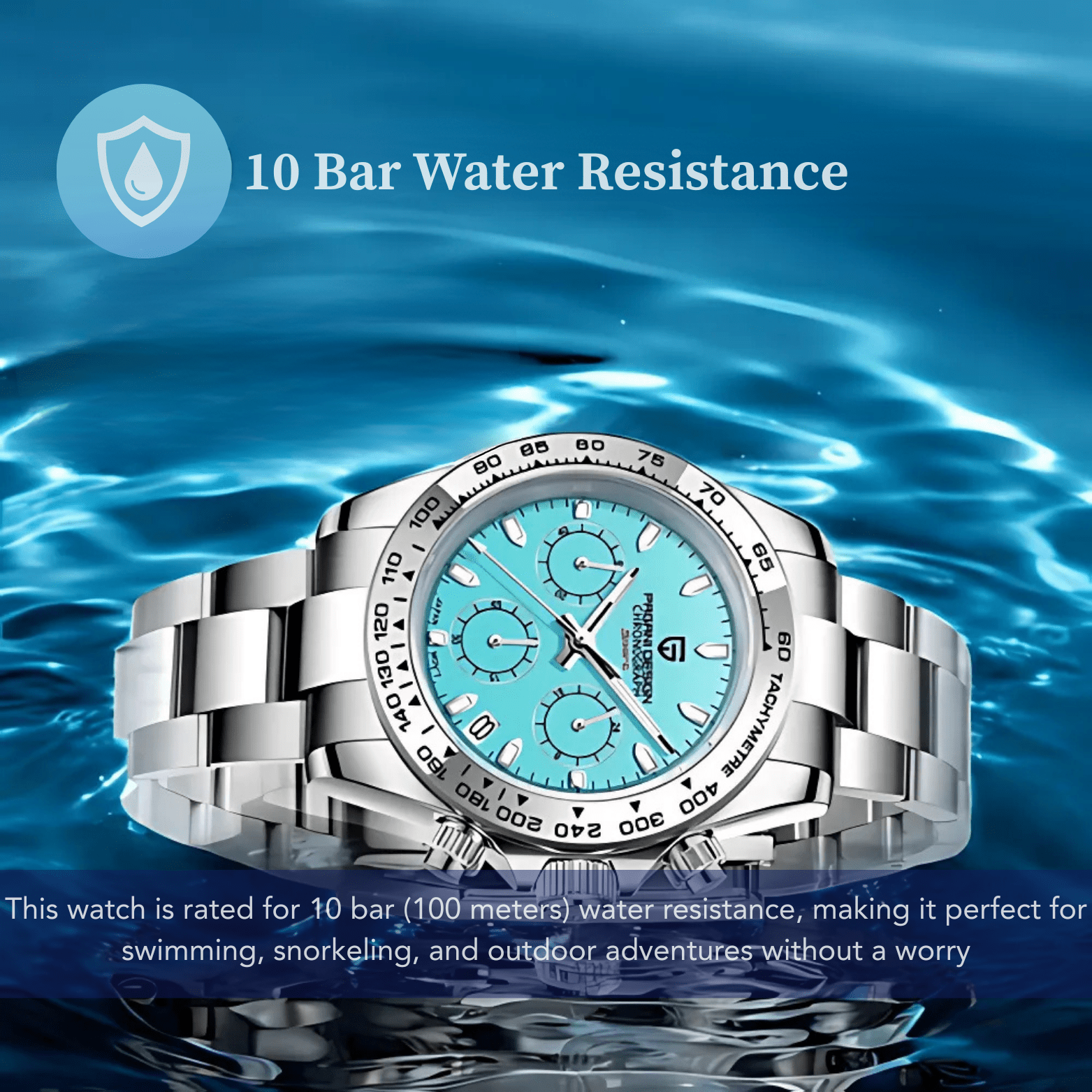 PAGANI DESIGN VK63 Chronograph Watch – Men’s Racing Style - The Crew