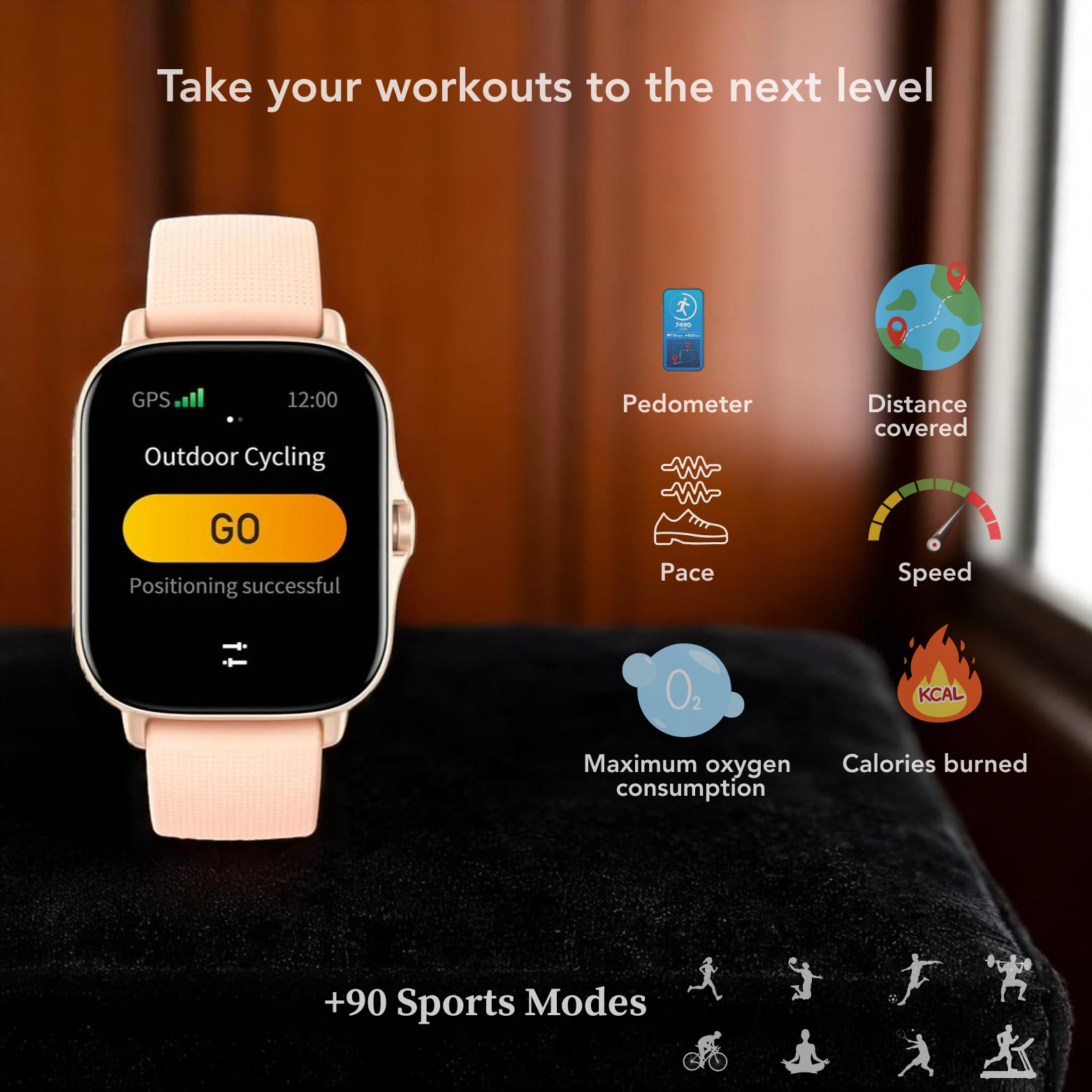 Amazfit GTS 2 Smartwatch with Built-In Alexa – The Crew