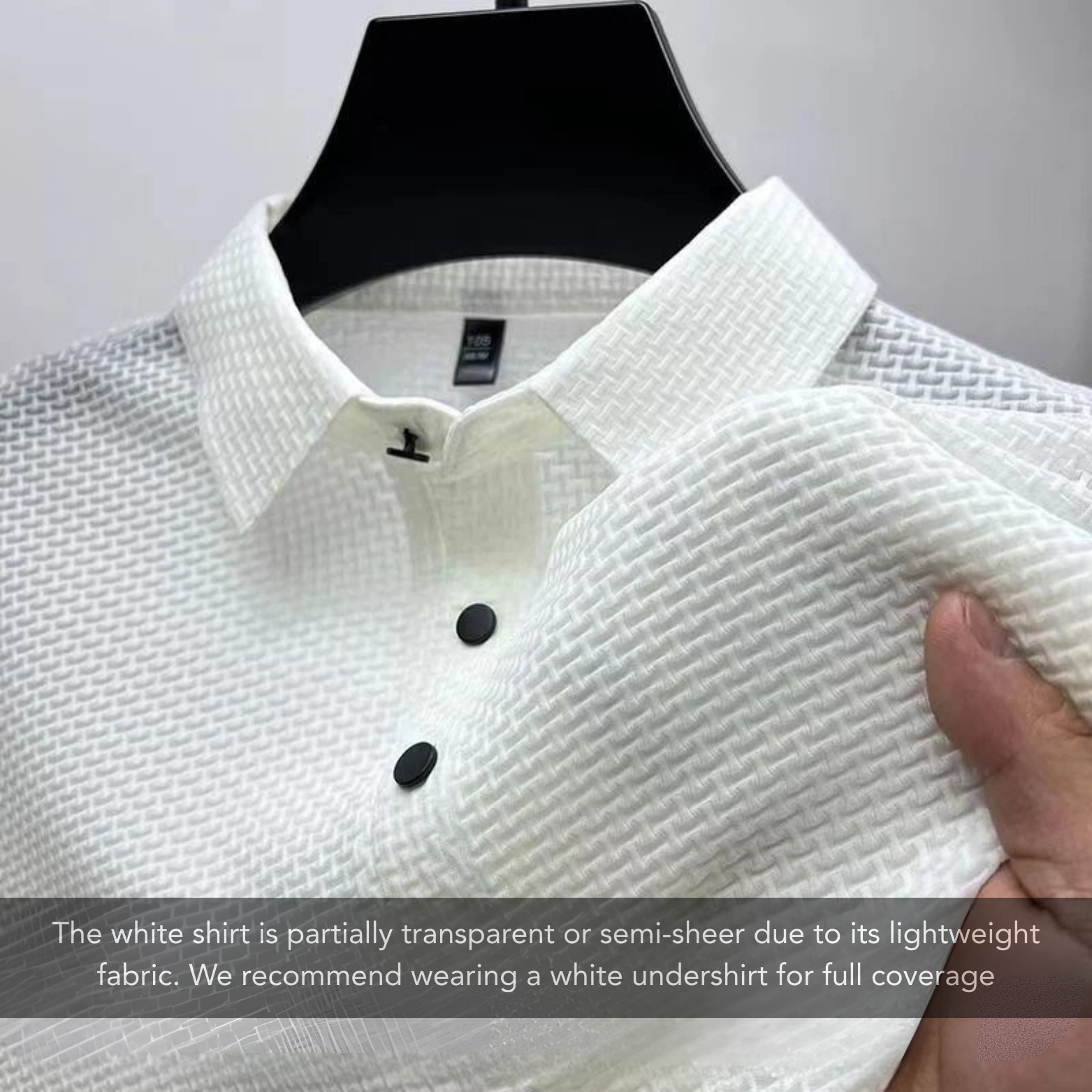 Button placket detail solid polo shirt – The Crew