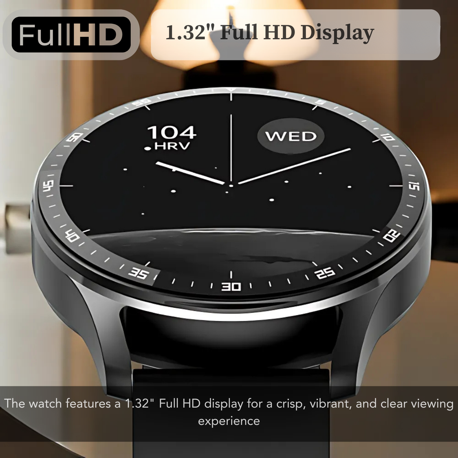 X7 Smartwatch AMOLED Display Close Up – The Crew