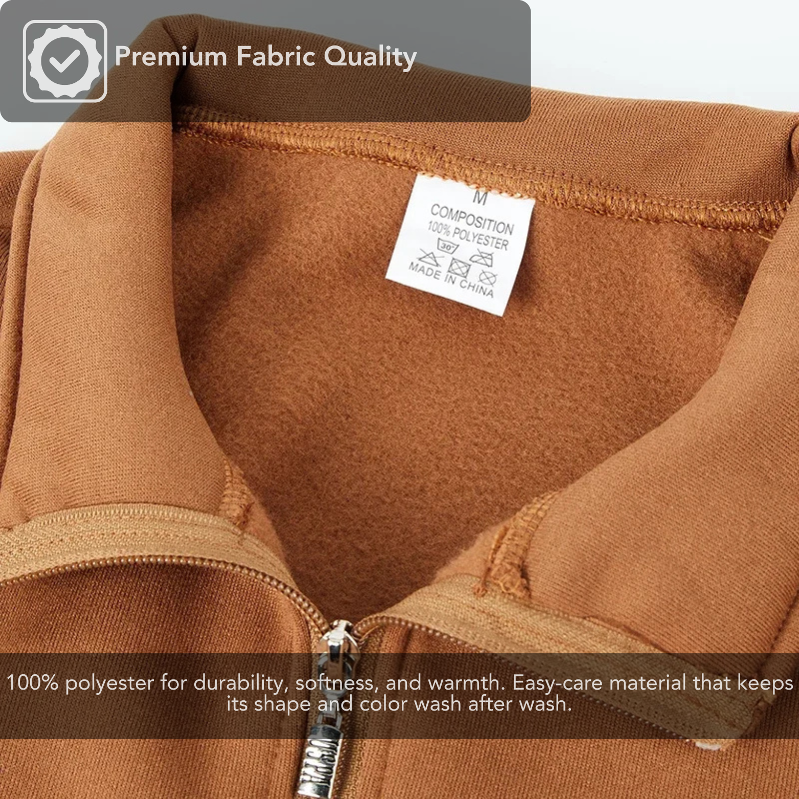 Men’s Knit Pullover Inner Label Detail – The Crew