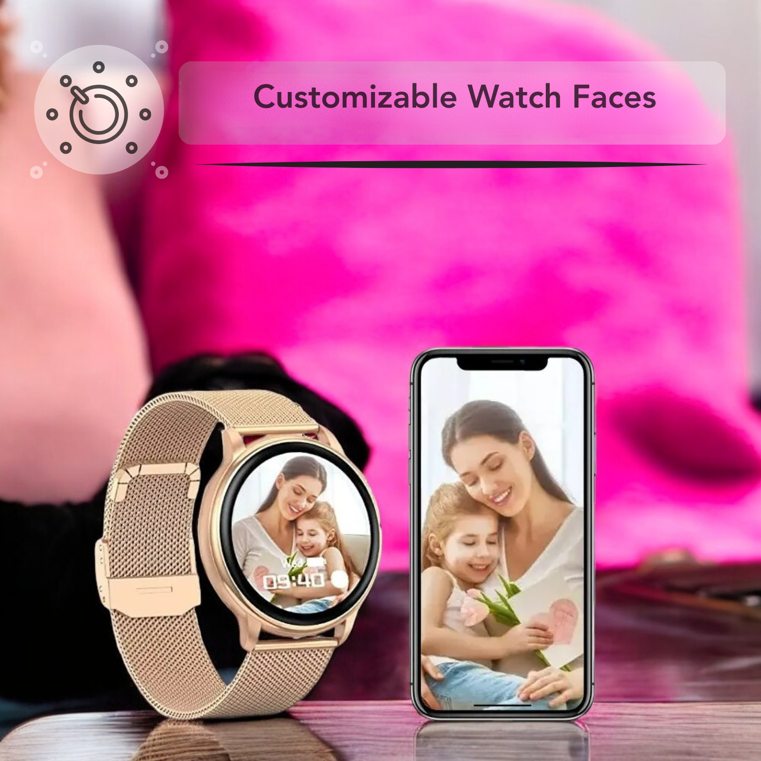 Y22 Smartwatch Custom Watch Faces Collection – The Crew