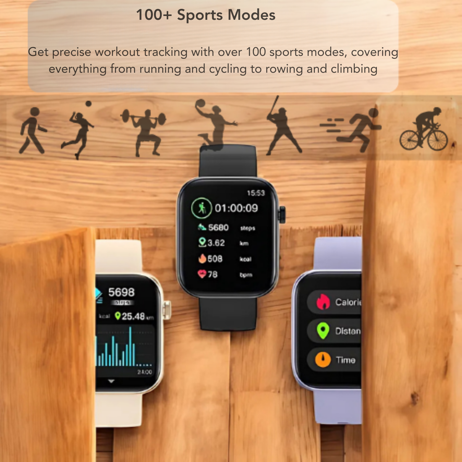 COLMI P71 Smartwatch Fitness Modes Collection – The Crew