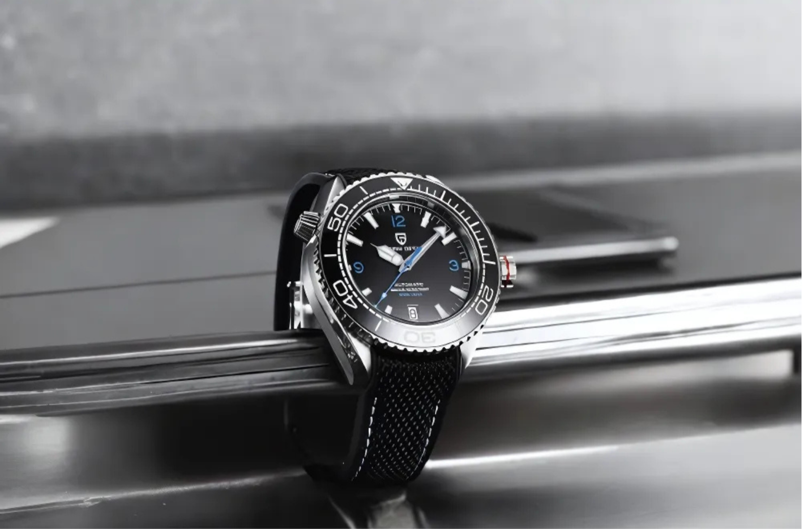 PAGANI Automatic Watch Black Dial Dashboard Style – The Crew