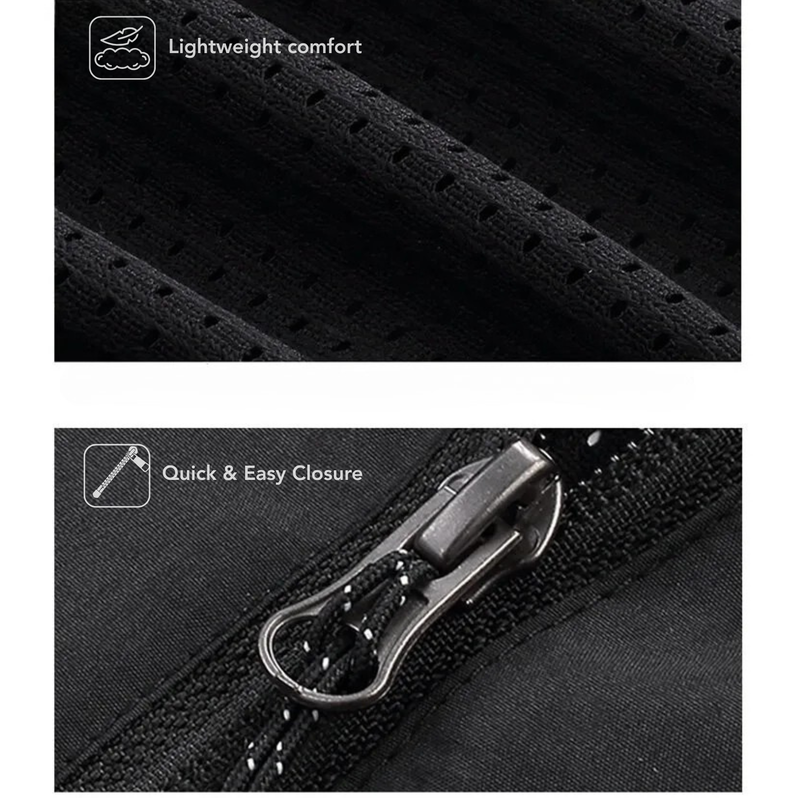 Sunproof Rain Jacket Zipper Pocket Detail – The Crew