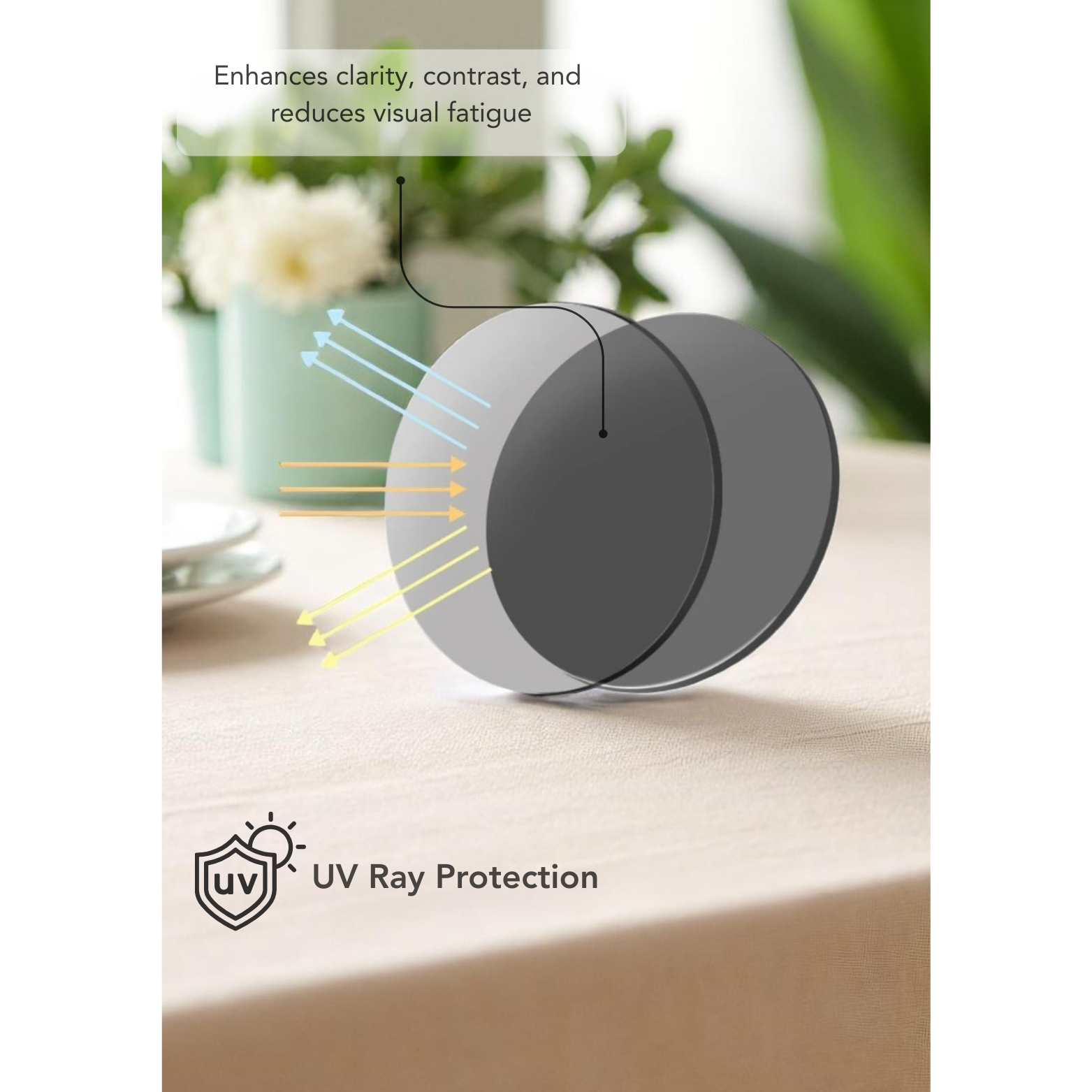 Men photochromic sunglasses side profile view – The Crew