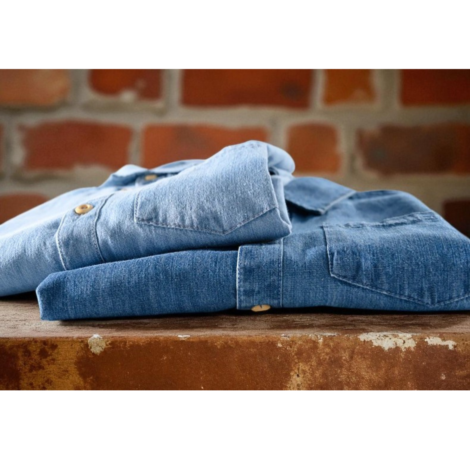 Men’s Denim Shirt – The Crew