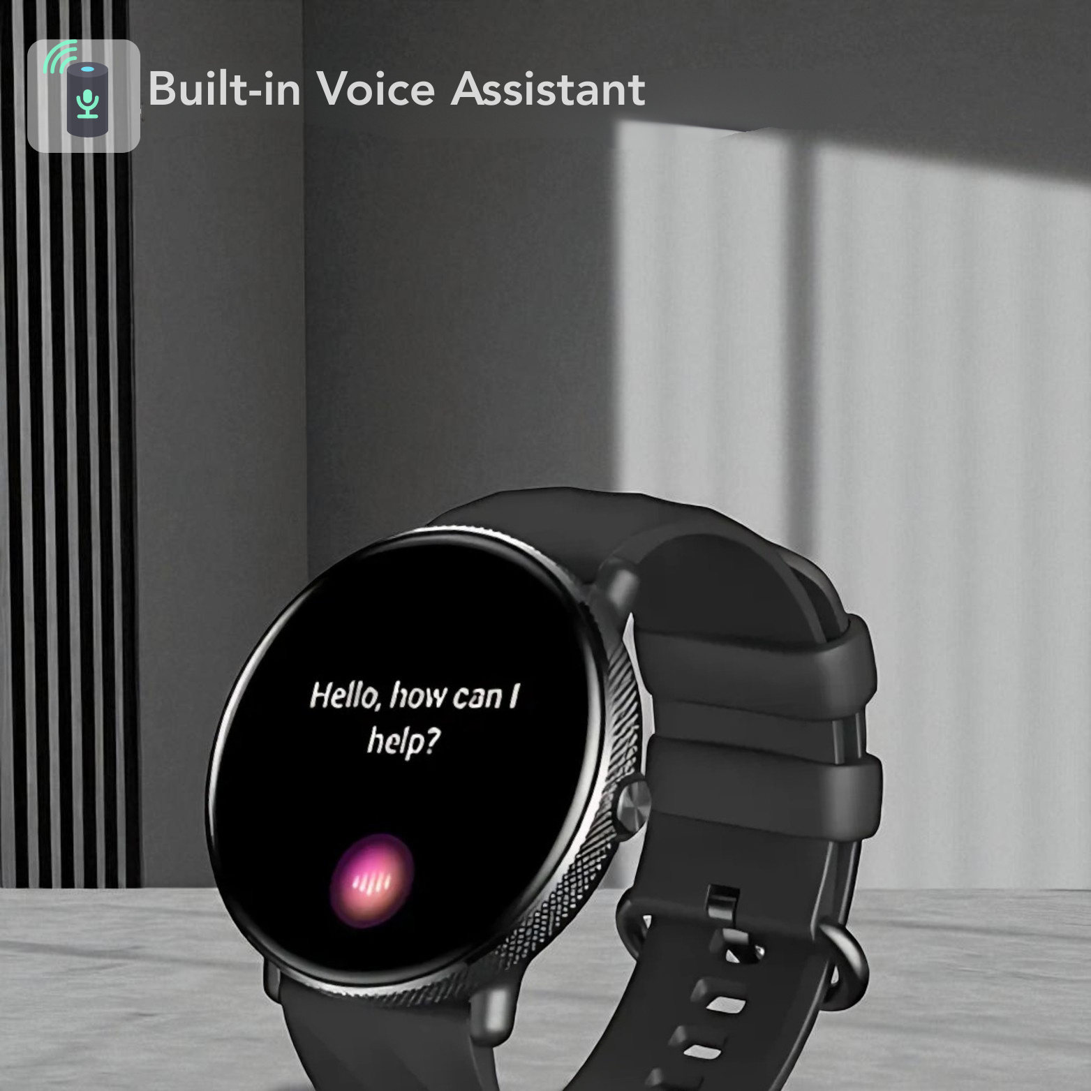 Zeblaze GTR 3 Pro Voice Assistant smartwatch – The Crew