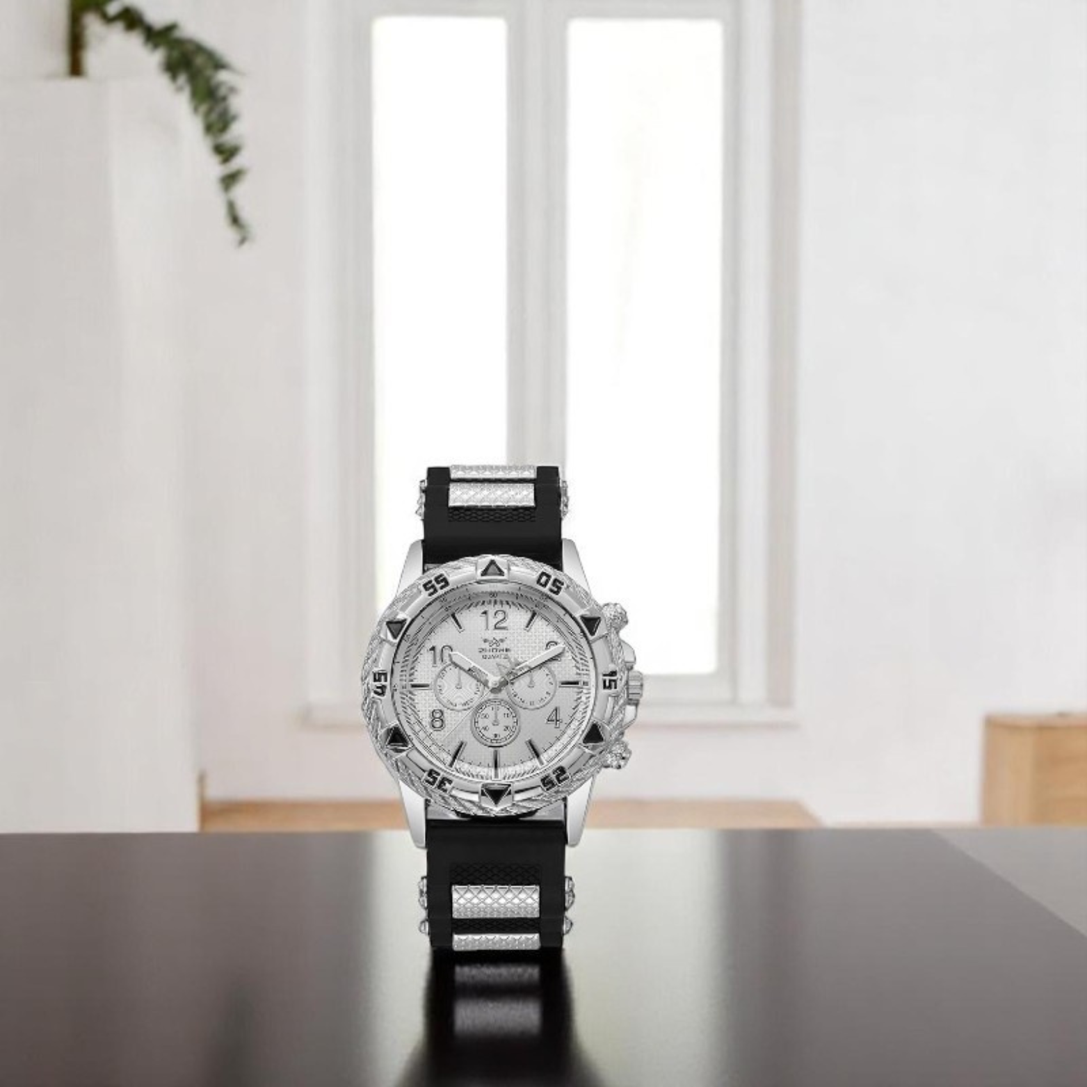 HZM012 Men’s Silicone Casual Quartz Sport Watch – Comfortable & Durable – The Crew