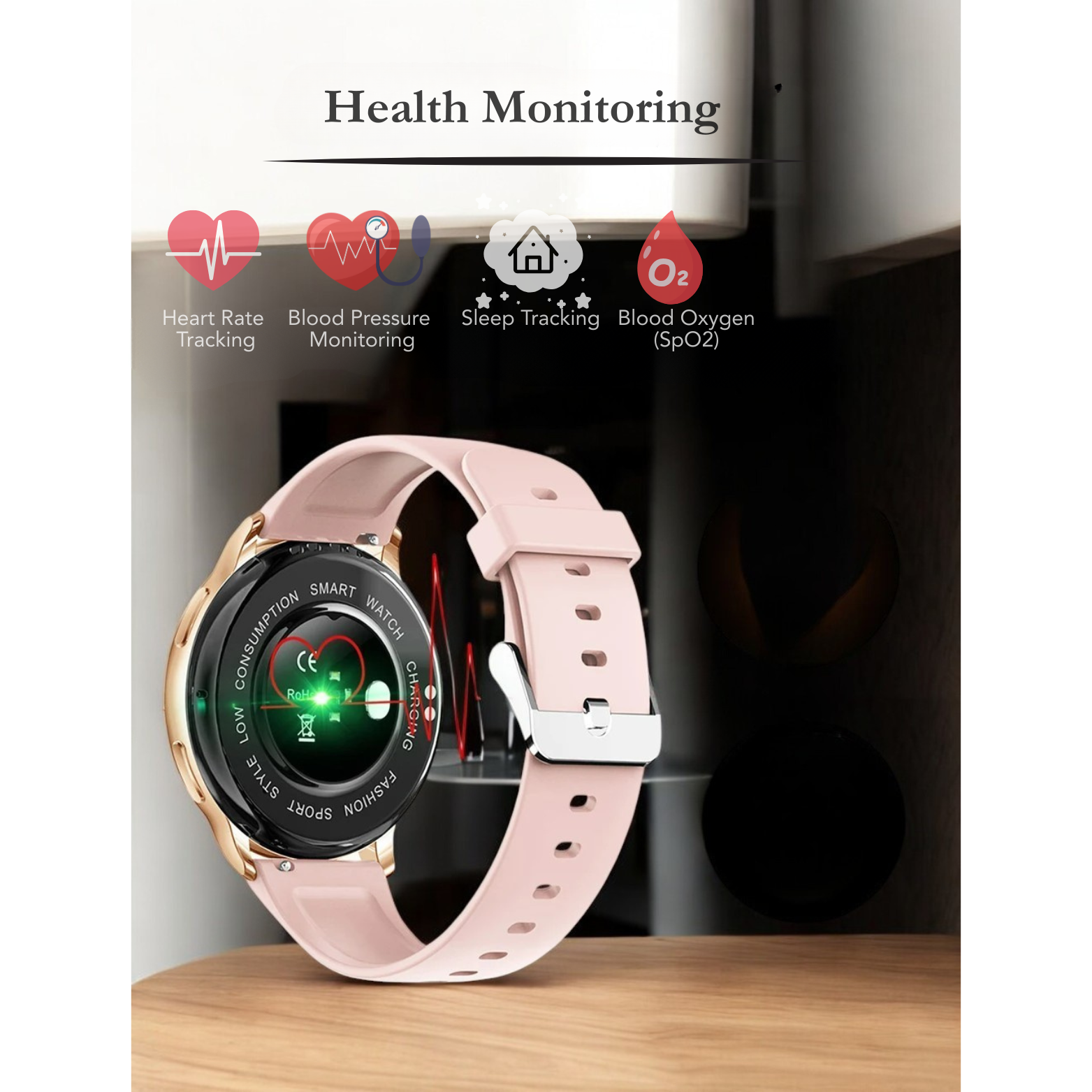 Y22 Smartwatch Women Fitness Lifestyle – The Crew