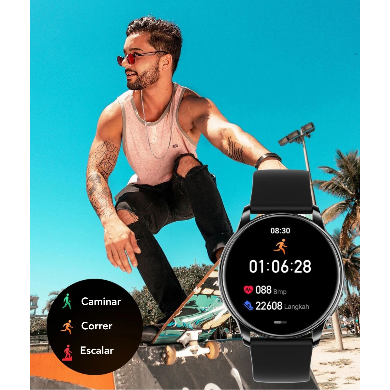 Y22 Smartwatch Fitness Lifestyle Outdoor Use – The Crew
