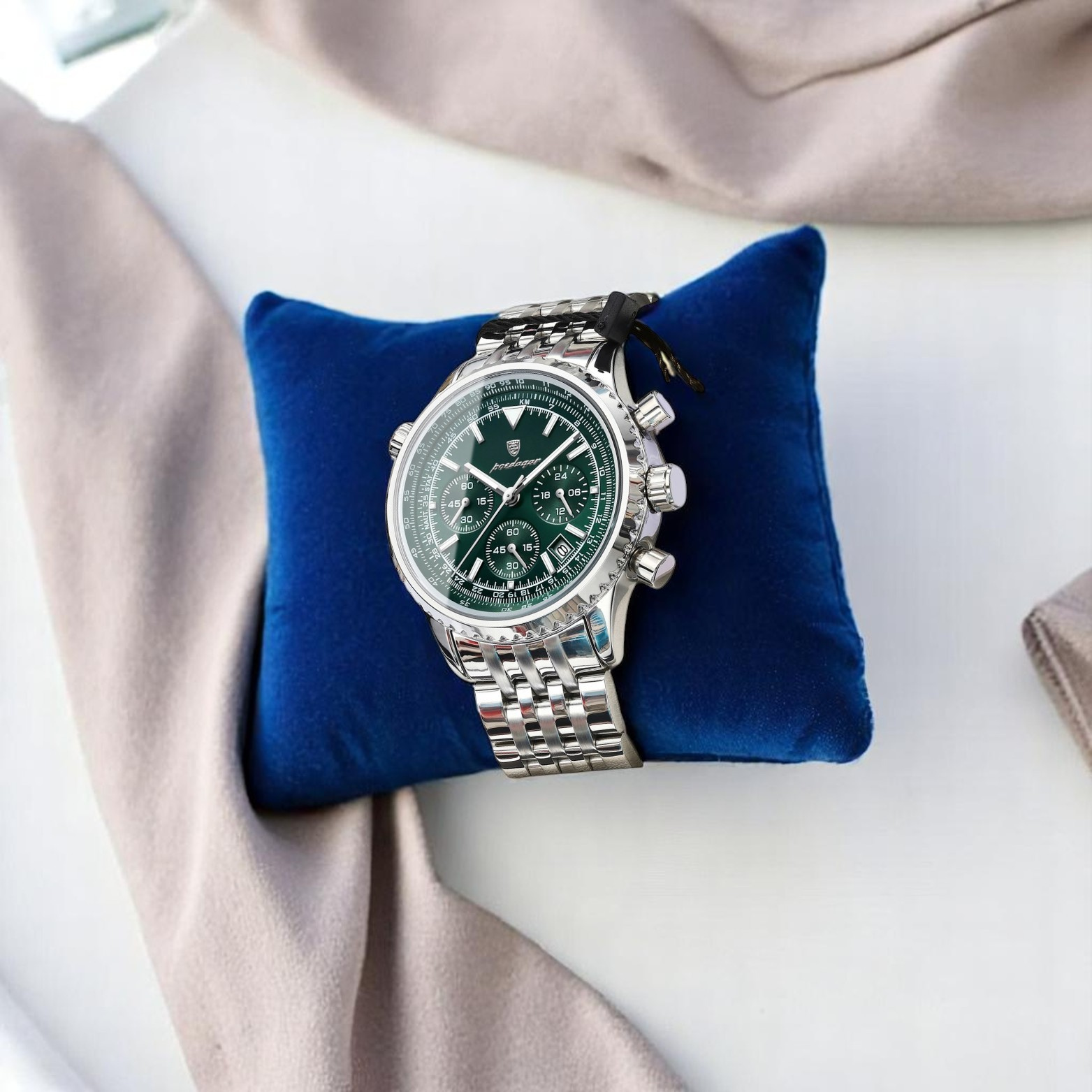 POEDAGAR 960 Military Chronograph Luxury Lifestyle – The Crew