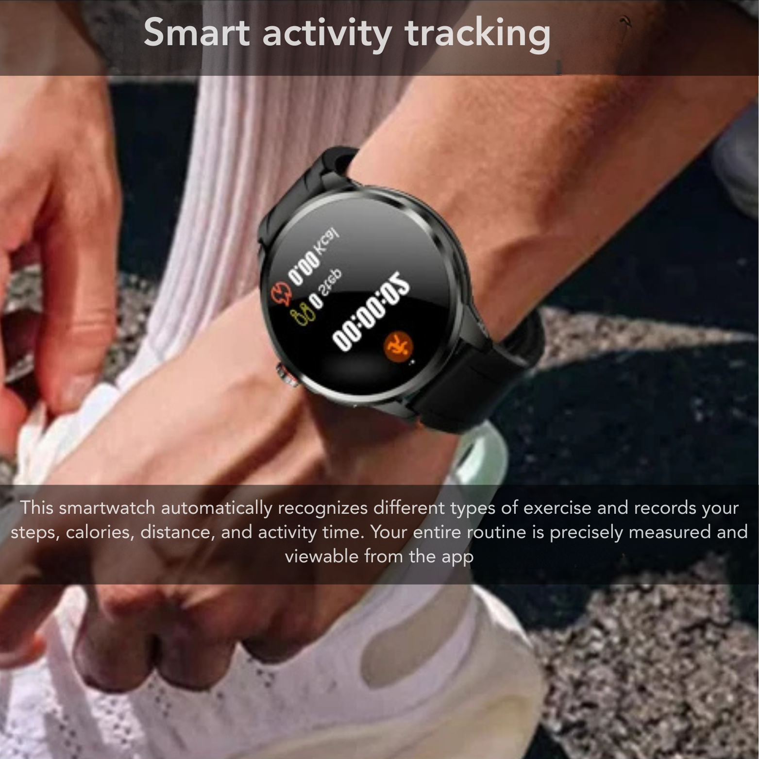 Smartwatch Sports Mode Interface – The Crew