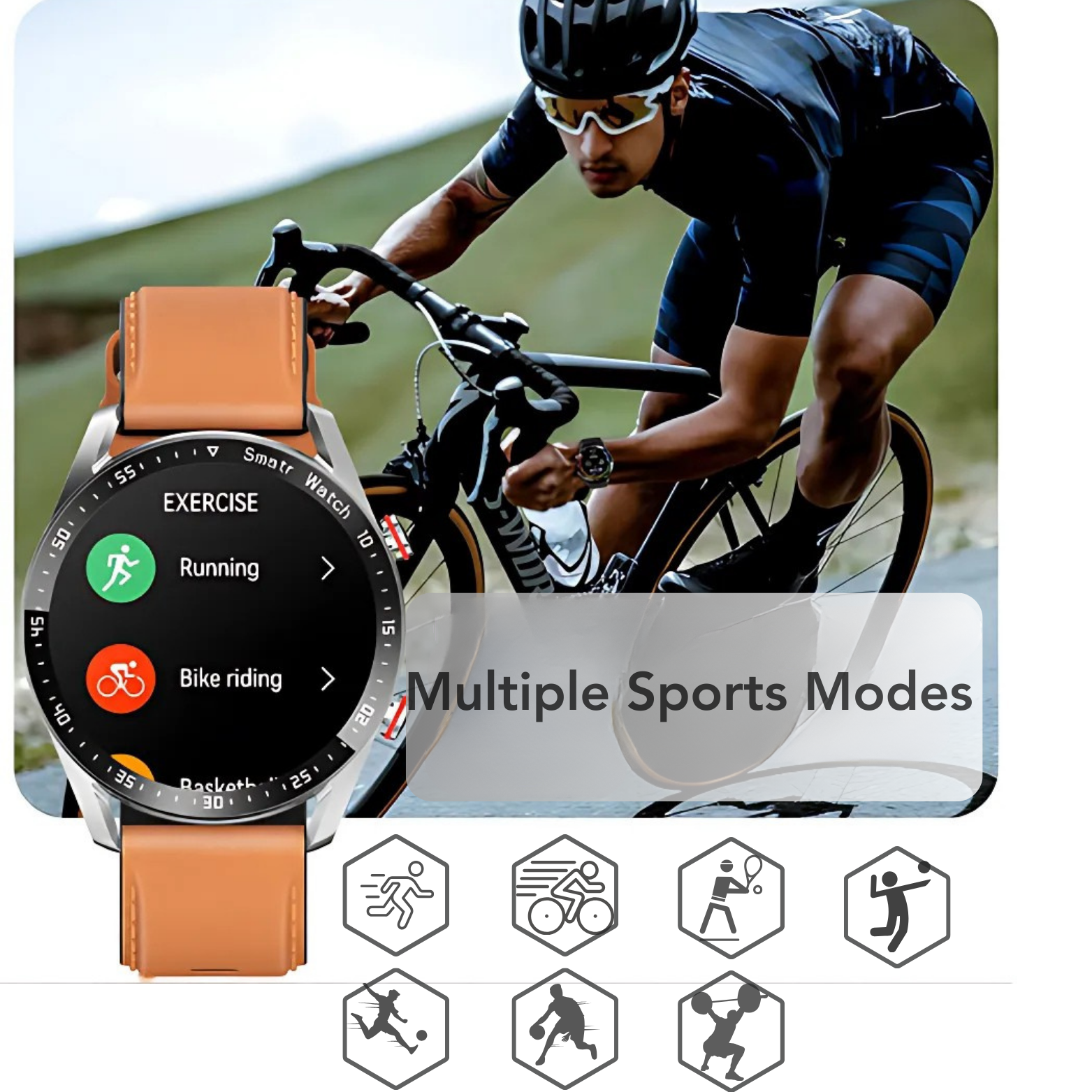 ECG Smartwatch Outdoor Fitness Training Use – The Crew