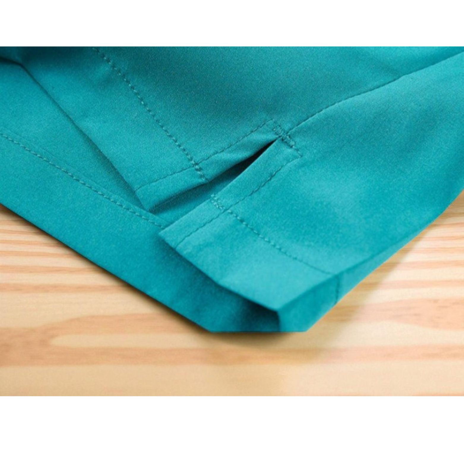 Ice Silk Shorts Folded Fabric Detail – The Crew