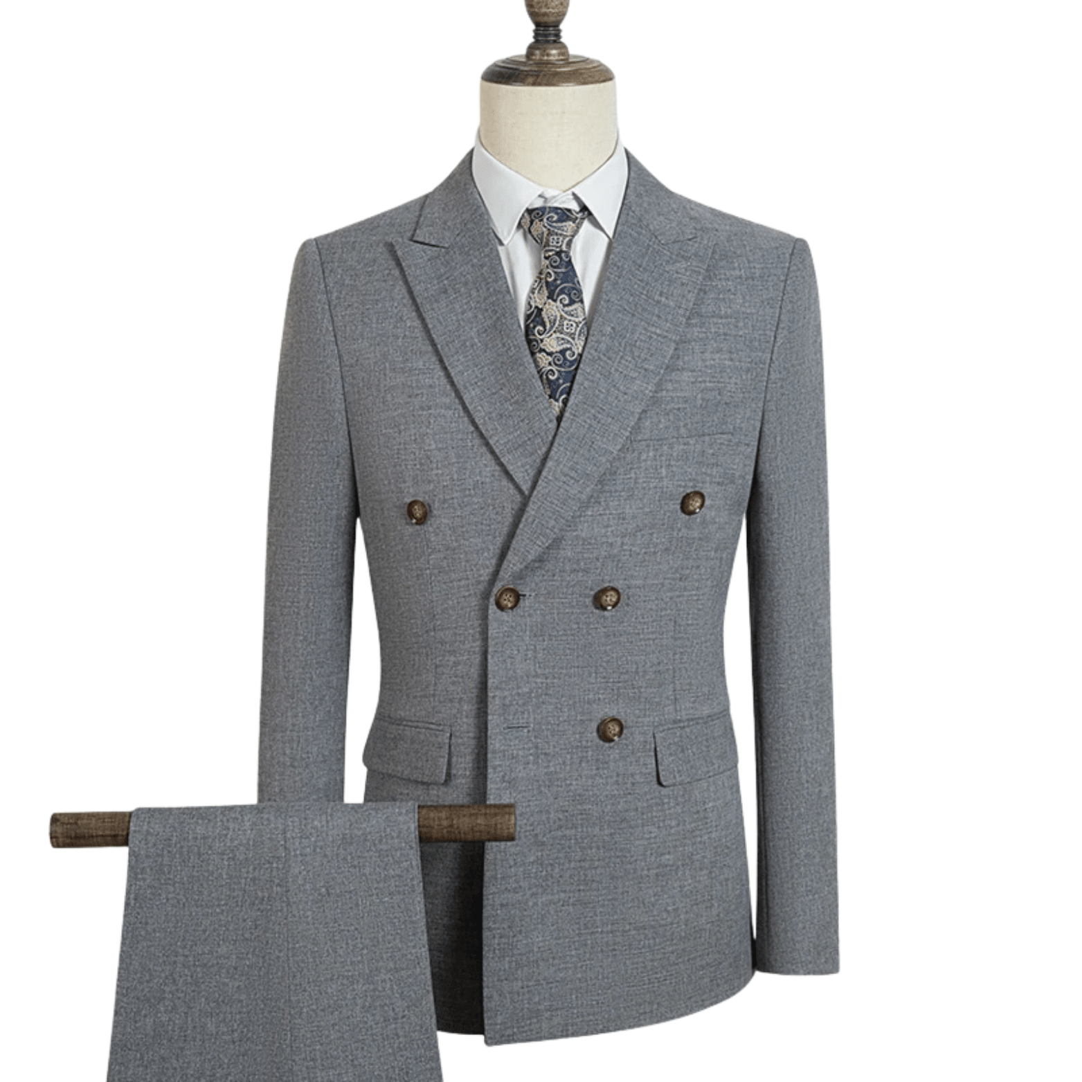 Men’s Premium Business Suit – Modern Slim Fit Style - The Crew