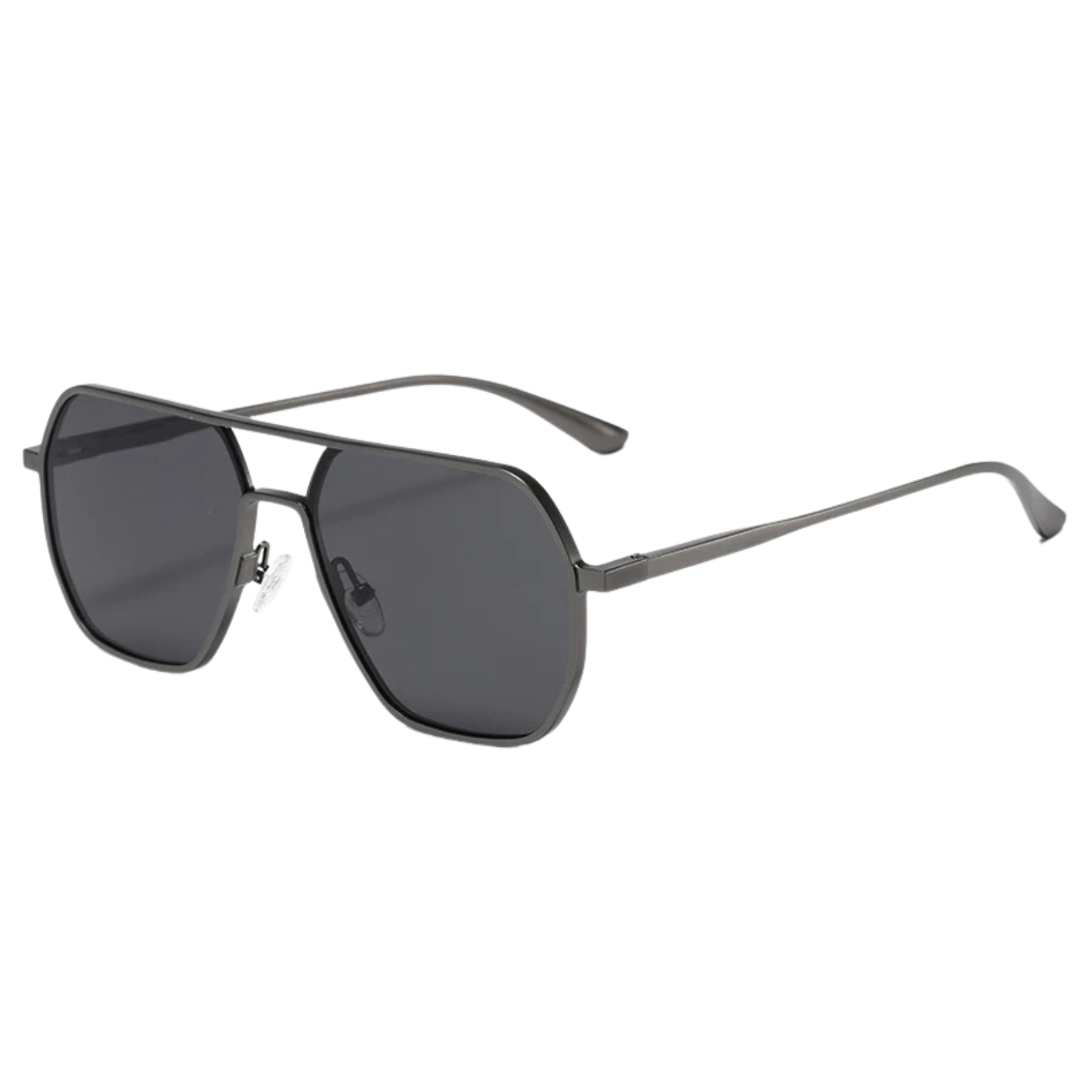 Black lens polarized photochromic sunglasses – The Crew