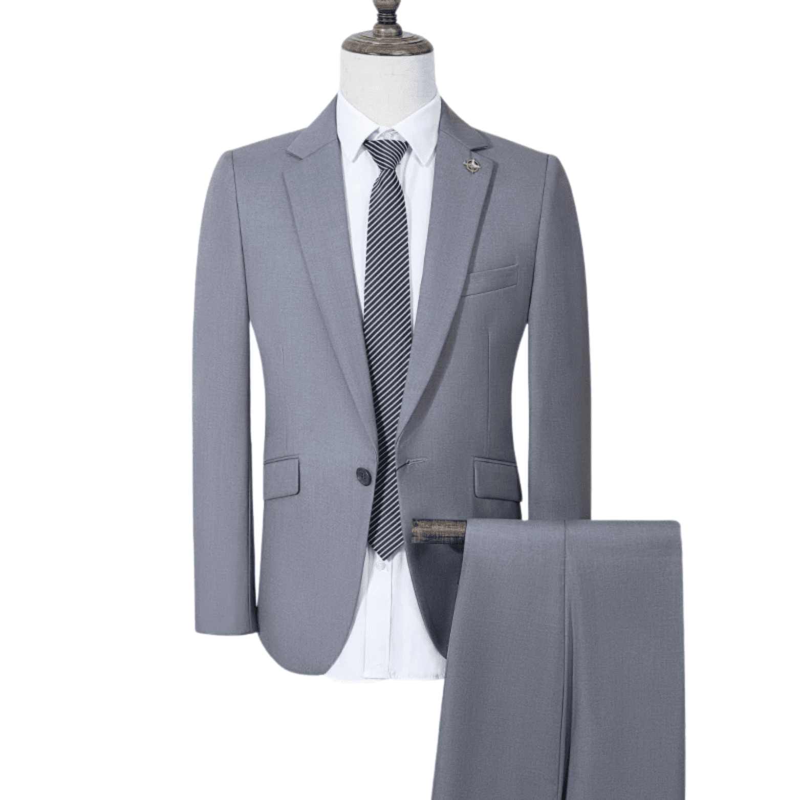 Men’s Premium Slim Fit Suit – Modern Formalwear - The Crew