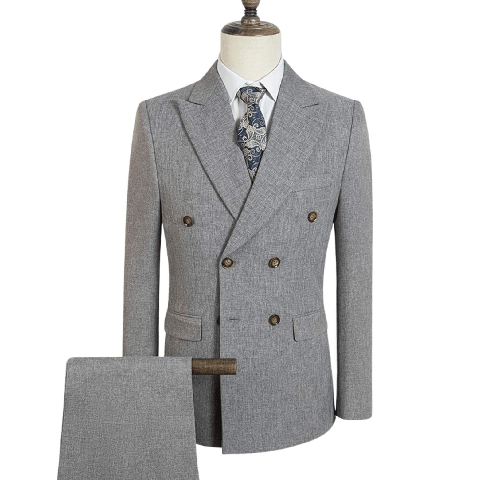 Men’s Premium Business Suit – Modern Slim Fit Style - The Crew