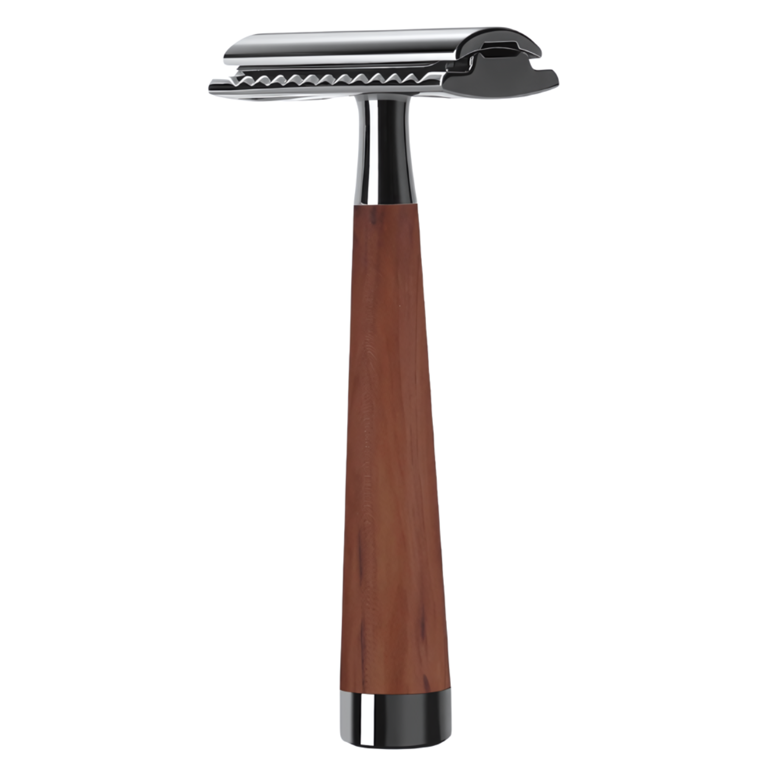 Wood Handle Double Edge Safety Razor – The Crew