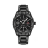 NAVIFORCE Classic Quartz Watch Black Stainless Steel Front – The Crew