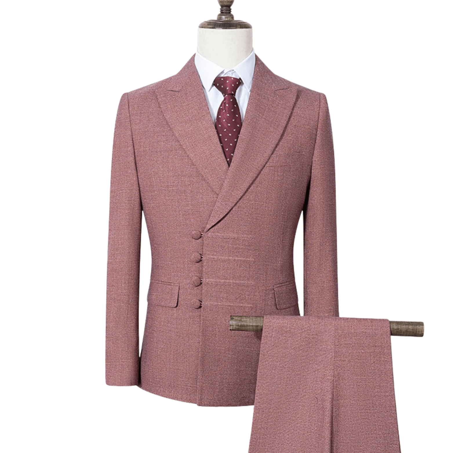 Men’s Elegant Double - Breasted Suit – Luxury Formalwear - The Crew