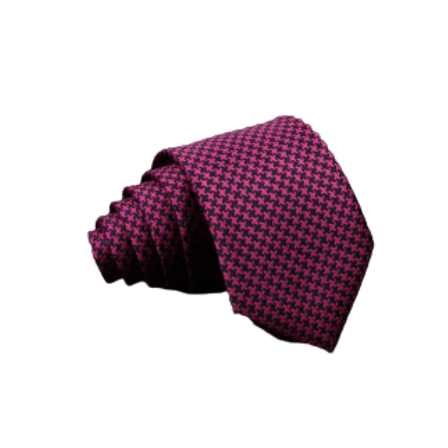 Men’s Classic Jacquard Tie 7cm Solid, Stripe & Plaid - The Crew