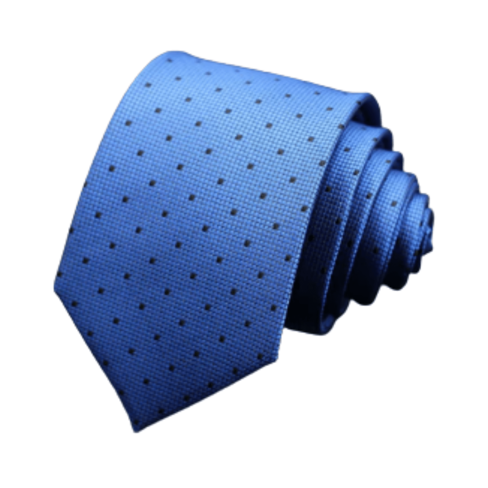 Men’s Floral & Polka Dot Necktie Set Blue Red Yellow - The Crew