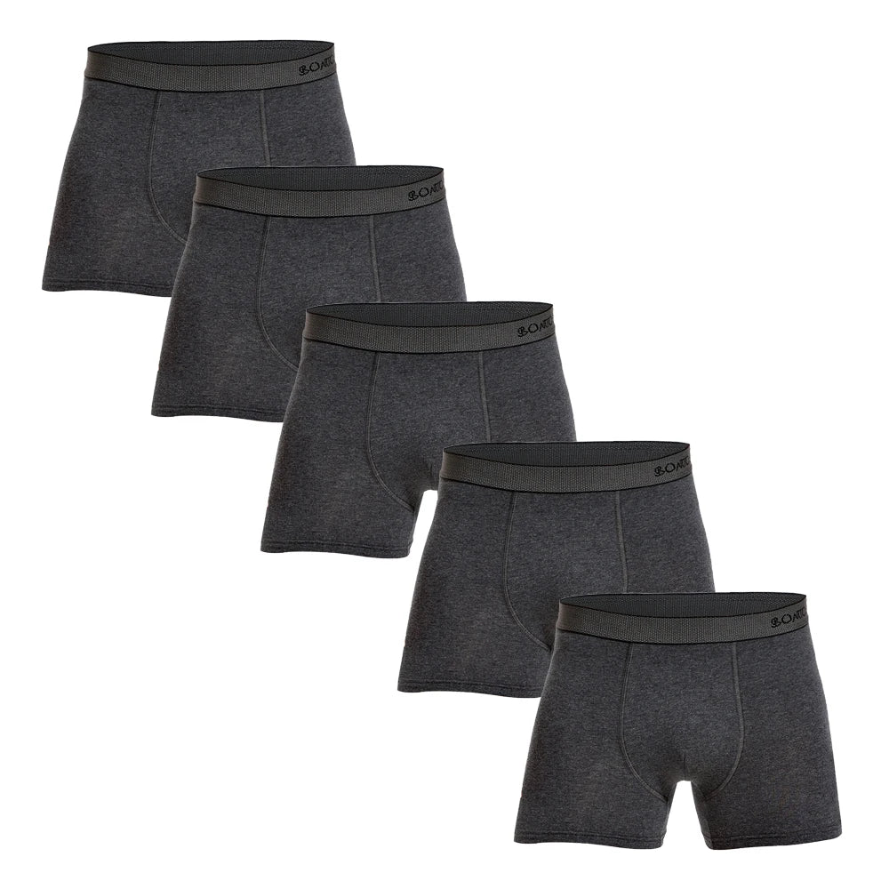 Men’s Premium Boxer Shorts 5-Pack black Accent Set – The Crew