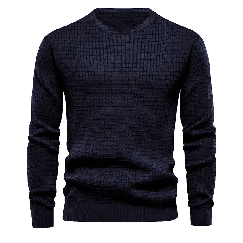 Black Men’s Crew Neck Sweatshirt – The Crew