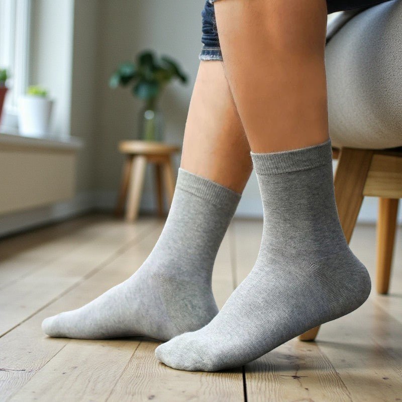 Men’s Cotton Business Socks 10 Pack – Breathable - The Crew