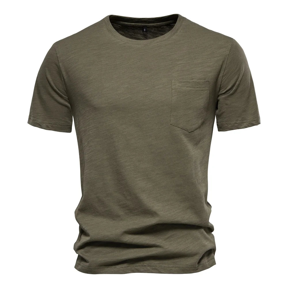 Men’s Soft Cotton T-Shirt – Comfortable & Stylish – The Crew