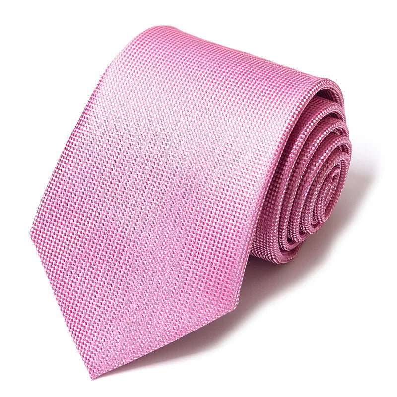 Striped Wedding Tie for Men | Elegant Office Style - The Crew