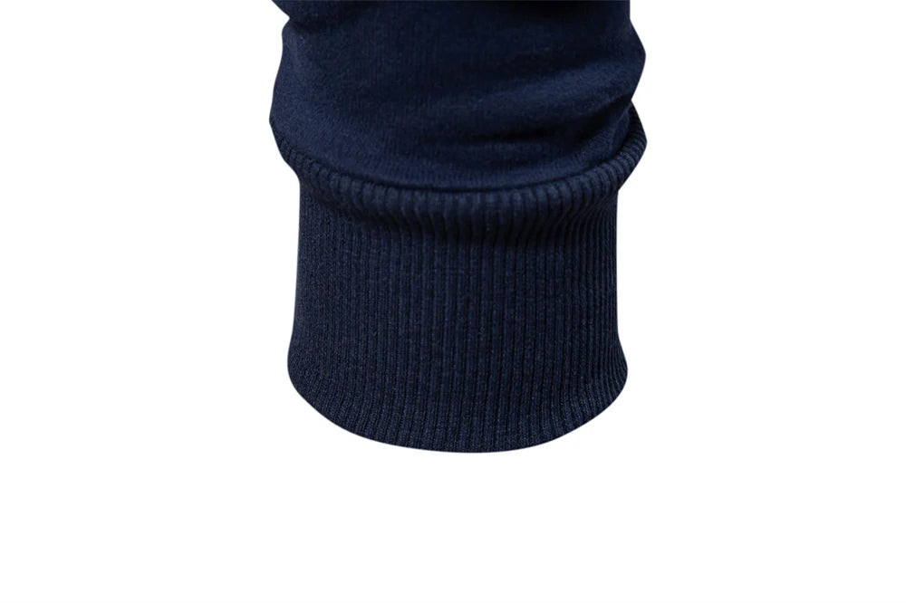 Crew neck ribbed collar detail sweatshirt men – The Crew