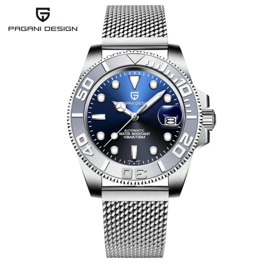 PAGANI Sapphire Crystal Mechanical Watch – Men’s Luxury Style - The Crew