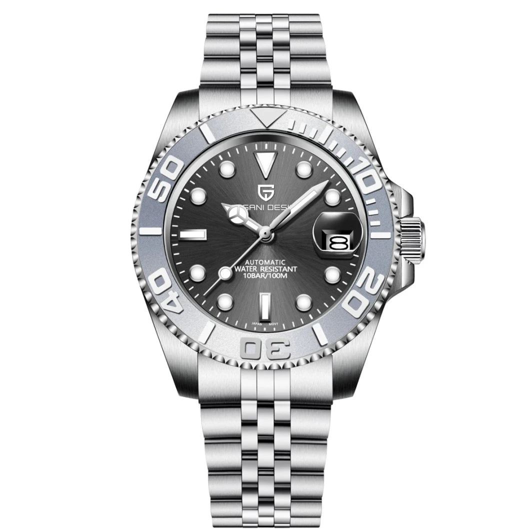 PAGANI Sapphire Crystal Mechanical Watch – Men’s Luxury Style - The Crew