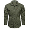 Men’s Military Cargo Overshirt – Utility Streetwear Style - The Crew