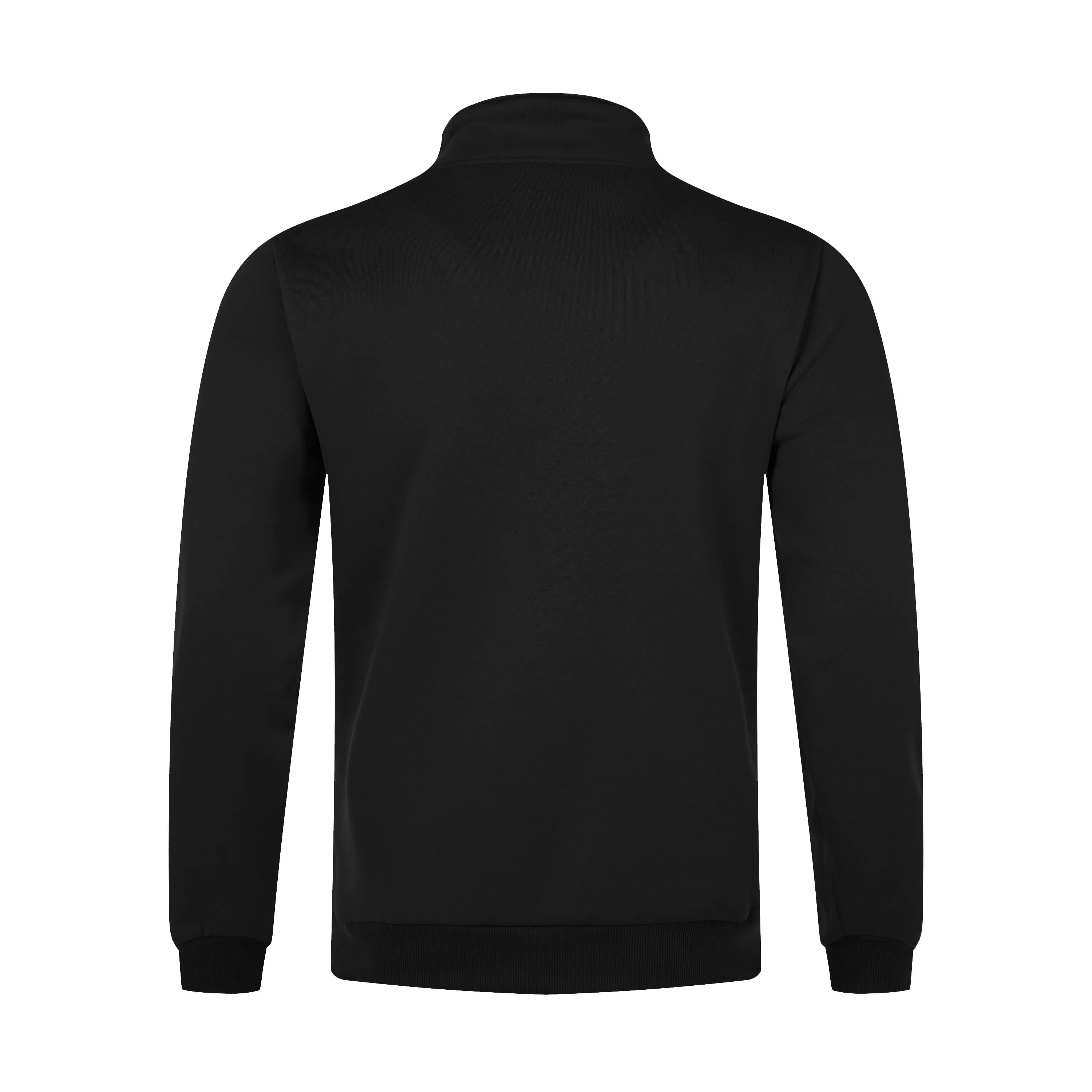 Black Knit Fabric Detail Men’s Pullover – The Crew