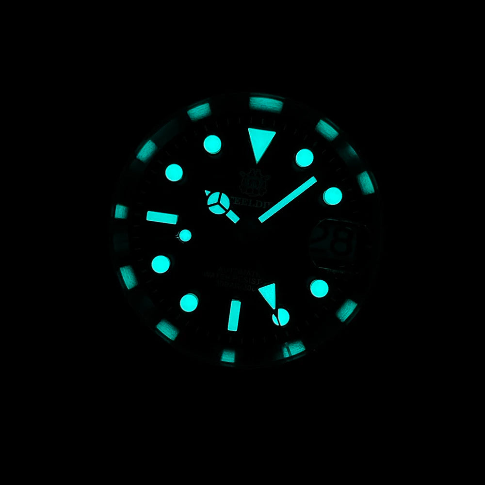 STEELDIVE SD1992 GMT Automatic Watch Durable Style | The Crew