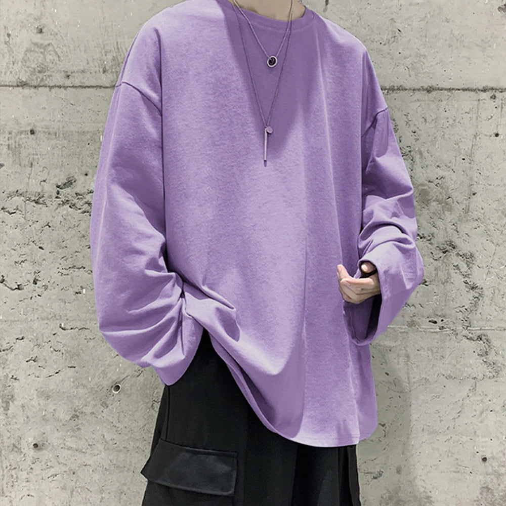 Men’s Oversized Cotton T-Shirt Comfortable & Stylish | The Crew