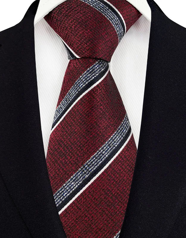 Men’s Red Classic Tie Wedding Style – The Crew