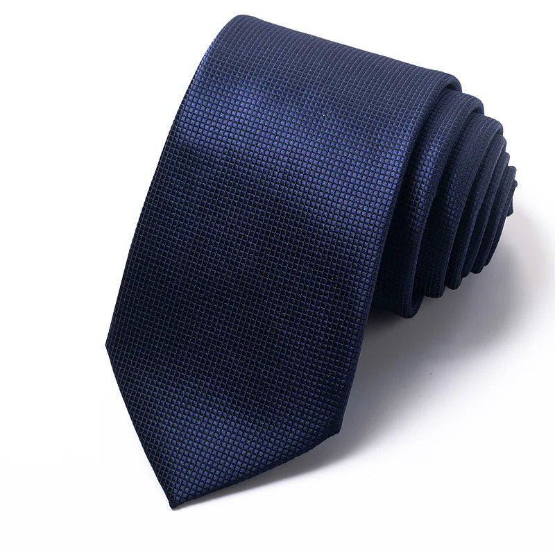 Striped Wedding Tie for Men | Elegant Office Style - The Crew
