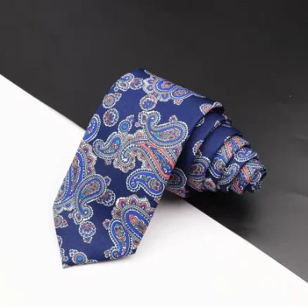 Men’s 6cm Floral Slim Tie - The Crew