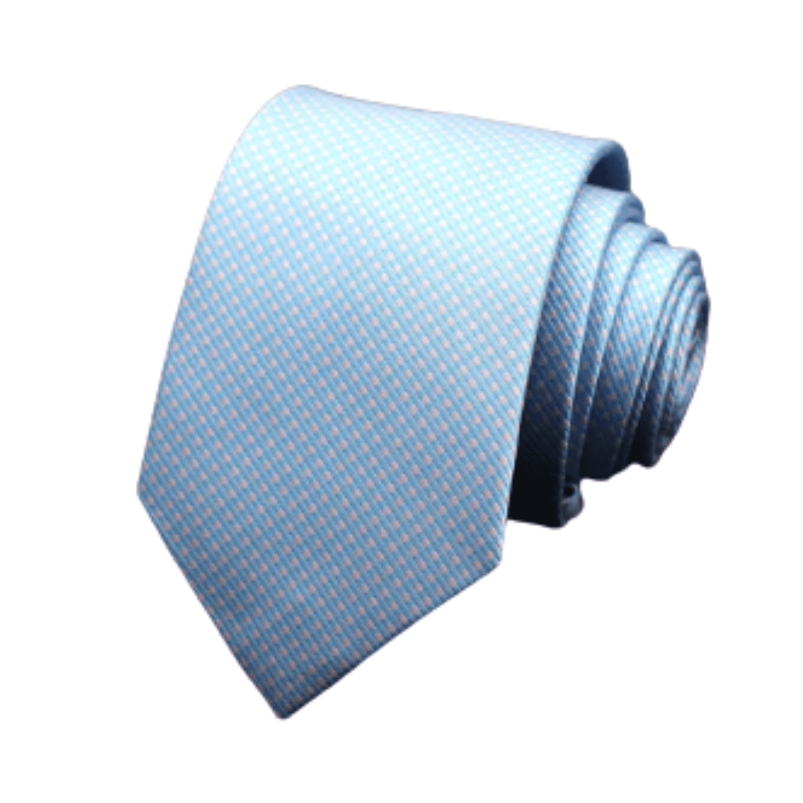 Men’s Floral & Polka Dot Necktie Set Blue Red Yellow - The Crew