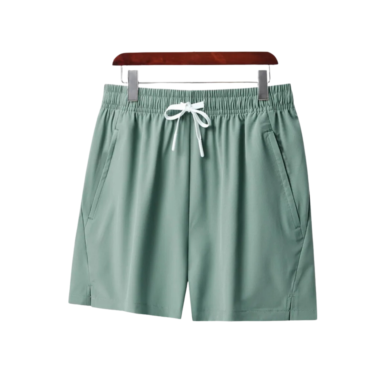 Mint Green Men’s Ice Silk Beach Shorts – The Crew