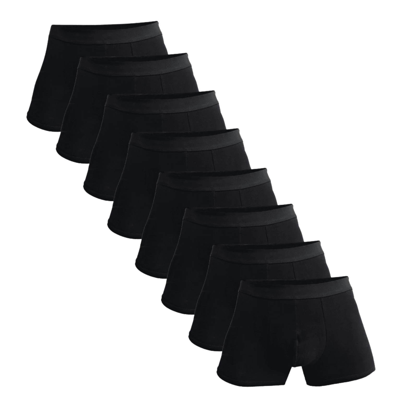 Men’s Cotton Boxers 8 - Pack – Soft Breathable Underwear - The Crew