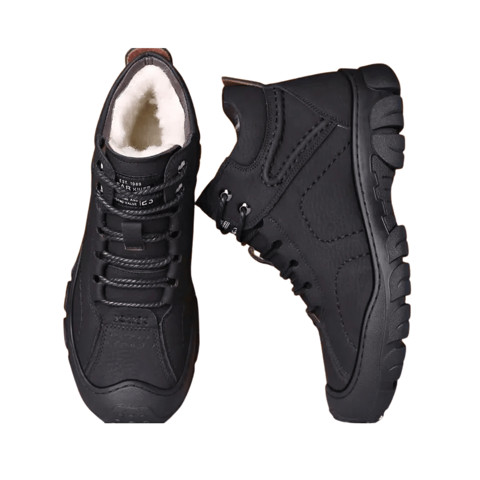 Men’s Waterproof Winter Boots – Warm Insulated Shoes - The Crew