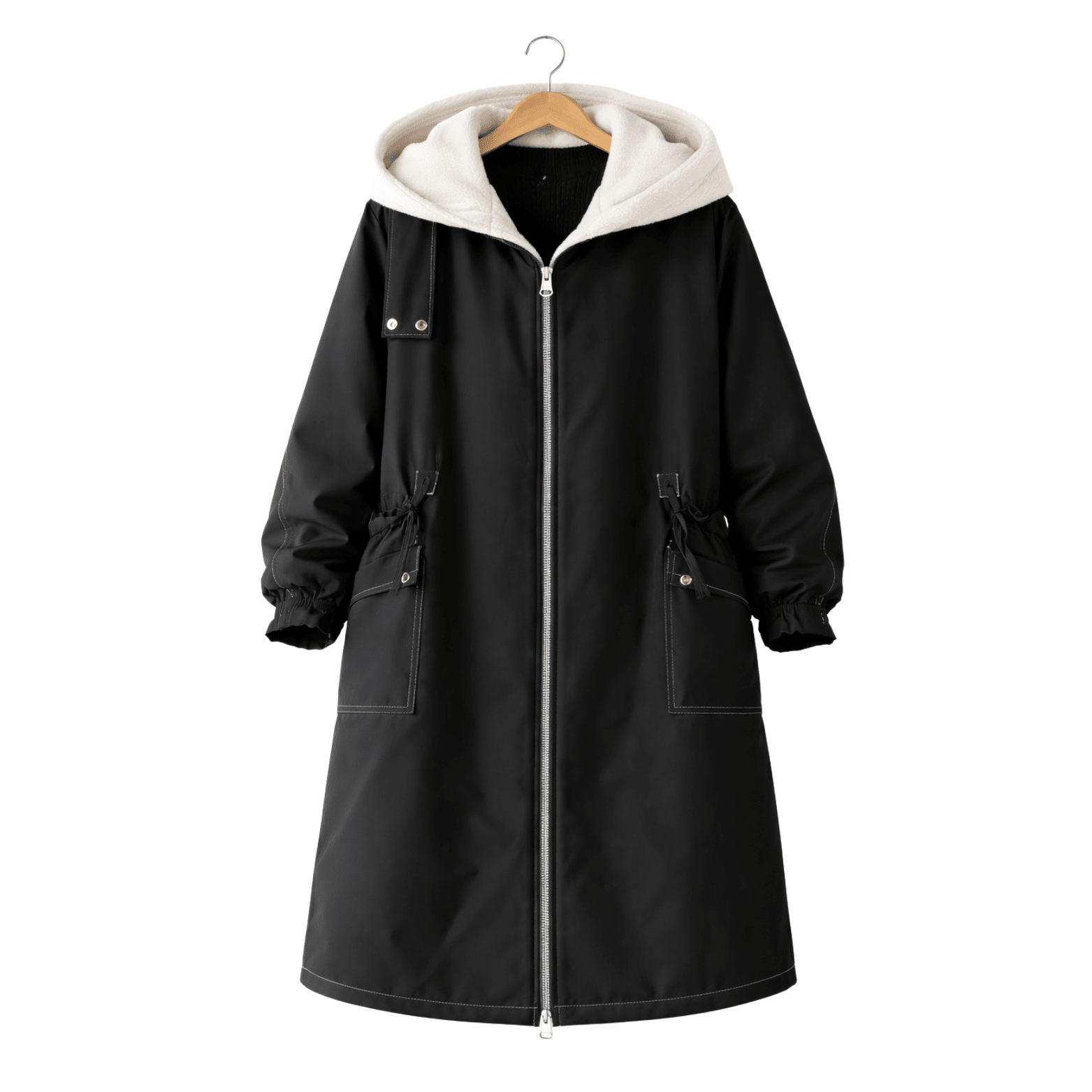 Korean Style Long Trench Coat for Men – Autumn Streetwear - The Crew